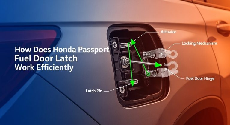 How Does Honda Passport Fuel Door Latch Work Efficiently