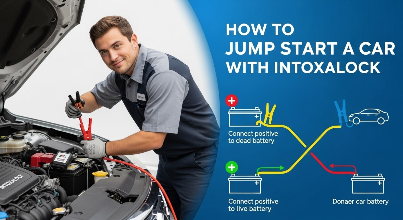 How to Jump Start a Car With Intoxalock
