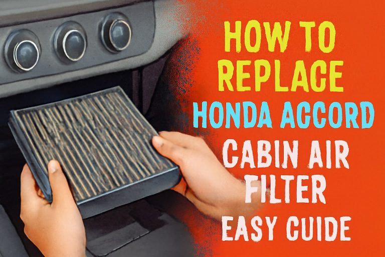 How to Replace Honda Accord Cabin Air Filter