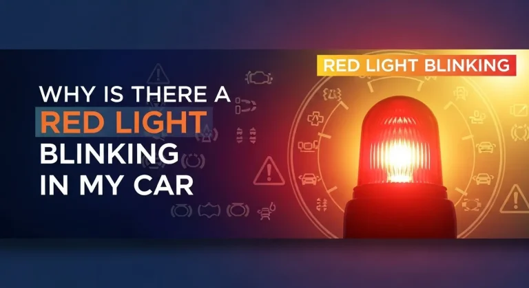 Why is There a Red Light Blinking in My Car