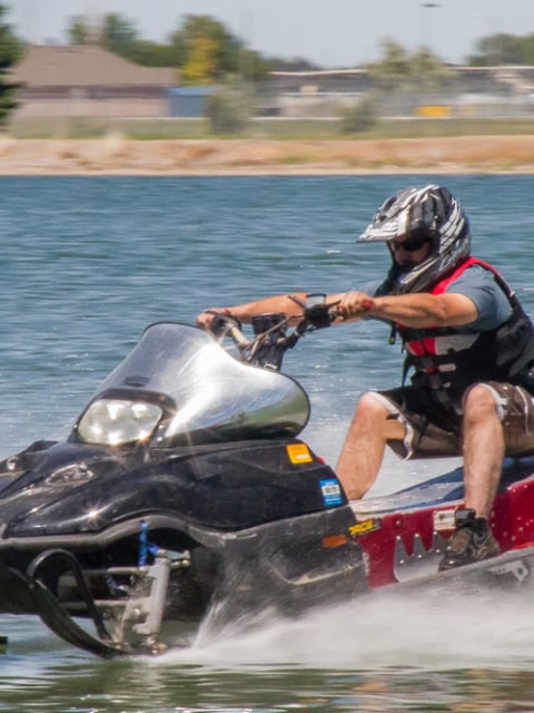 Can a Snowmobile Go on Water