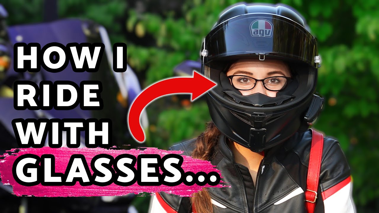 Can You Wear Glasses With a Motorcycle Helmet