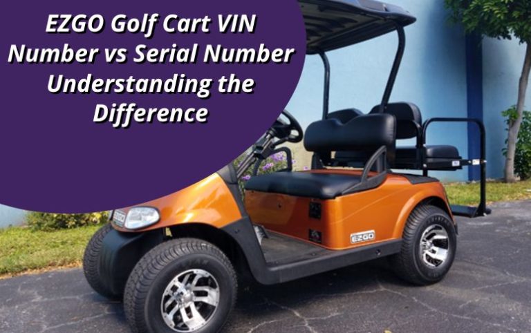 Does a Golf Cart Have a Vin Number