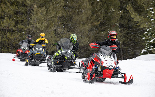 How Much Snow Do You Need to Ride a Snowmobile