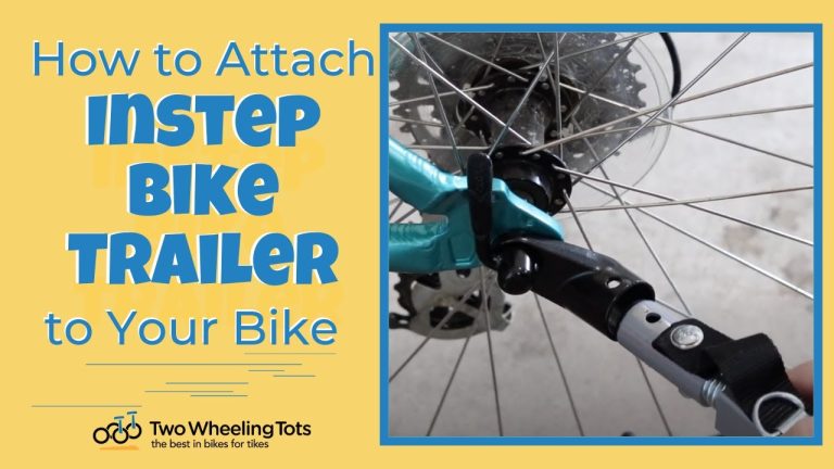 How to Attach Instep Bicycle Trailer