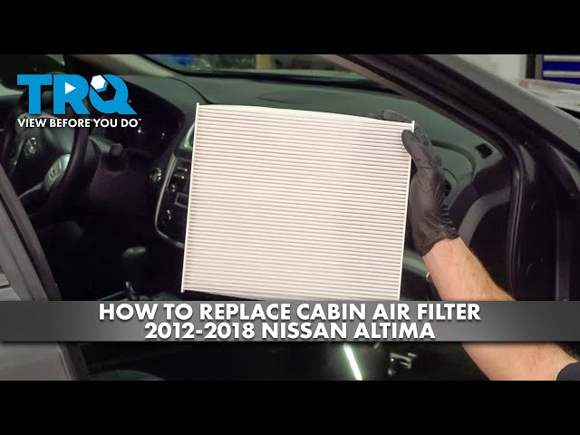 How to Change Cabin Air Filter Nissan Altima