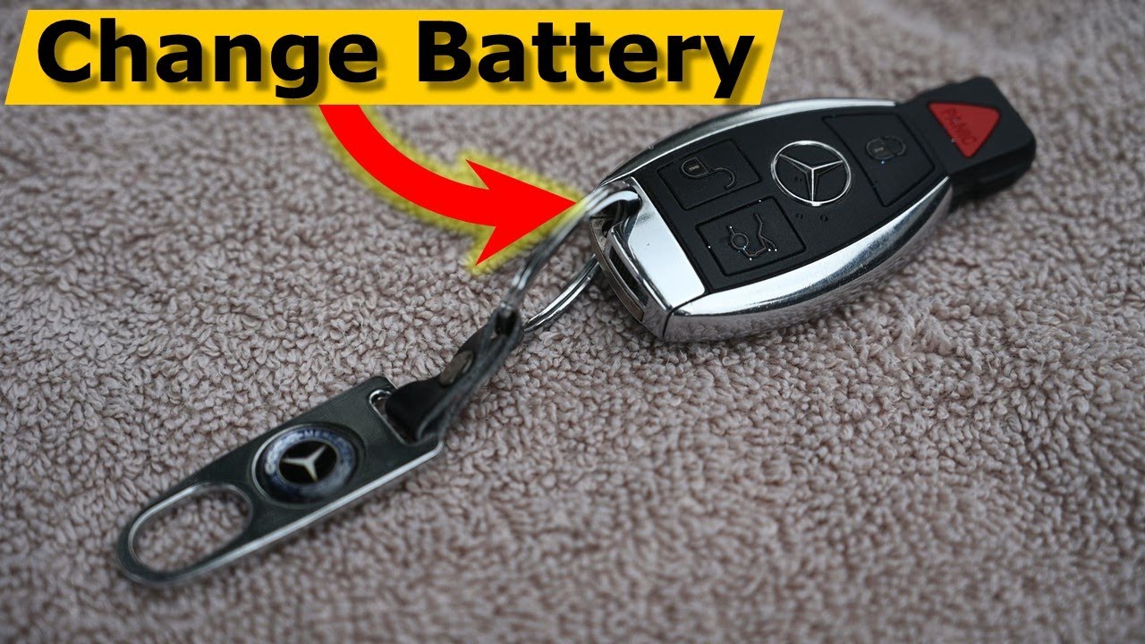 How to Change Mercedes Car Key Battery