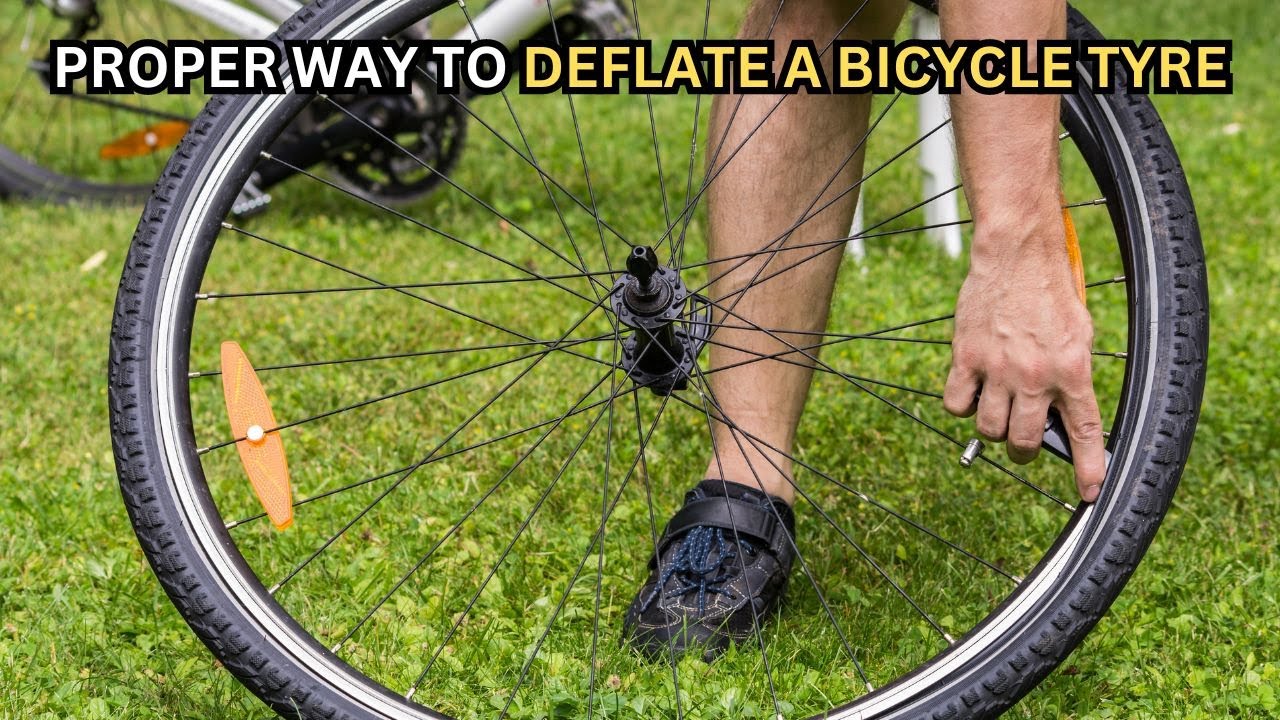 How to Deflate a Bicycle Tire