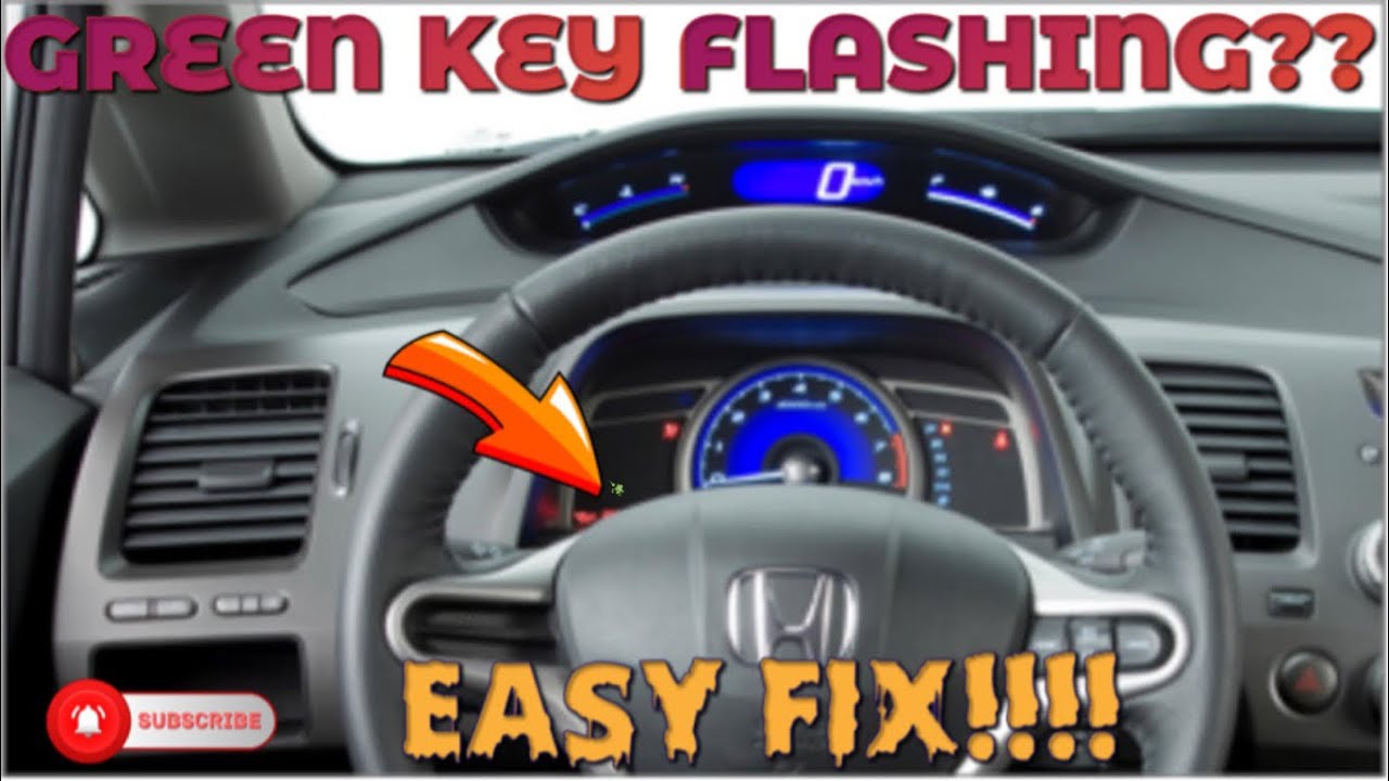How to Fix Green Key Light on Honda Civic