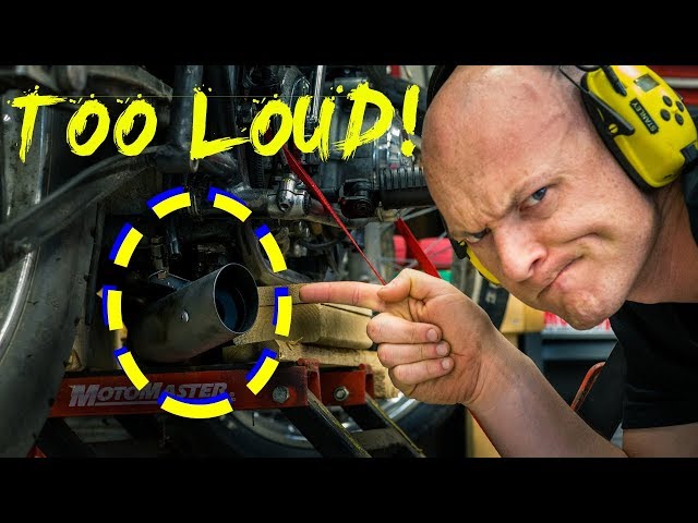 How to Make a Motorcycle Quieter
