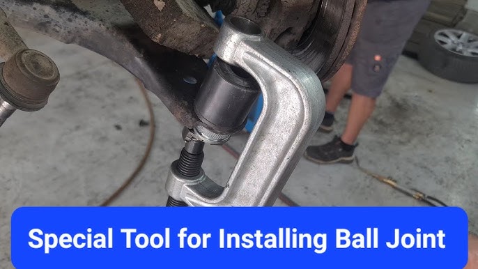 How to Press in a Ball Joint