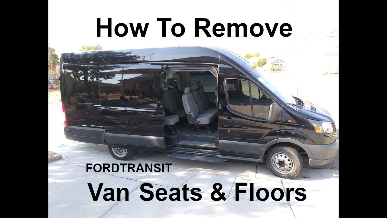 How to Remove 2013 Ford Connect Passenger Seat