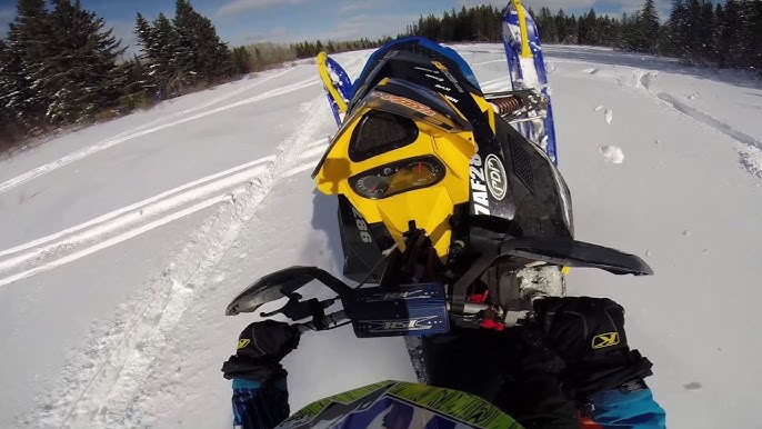 How to Wheelie on a Snowmobile