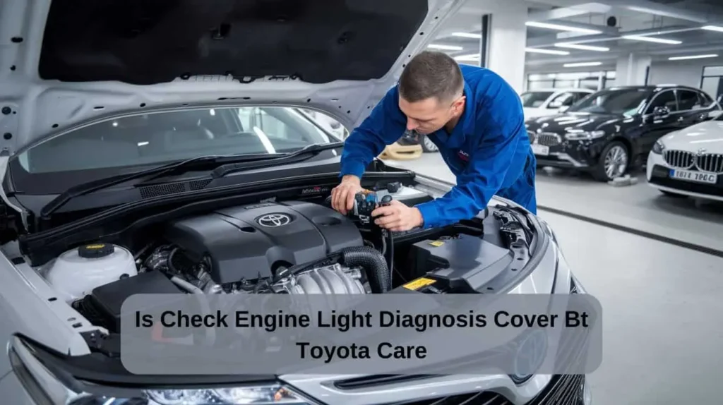 Is Check Engine Light Diagnosis Cover Bt Toyota Care
