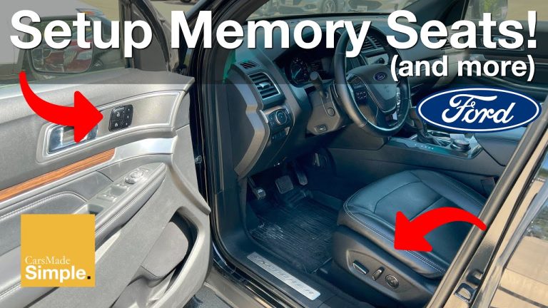 Which Ford Explorer Has Memory Seats