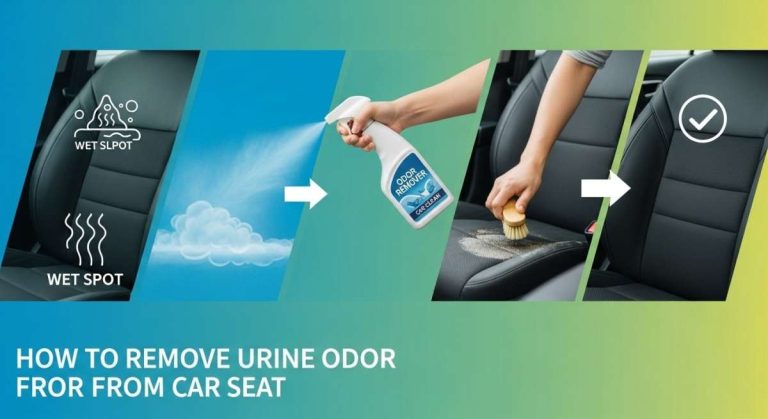 How to Remove Urine Odor from Car Seat