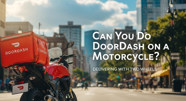 Can You Do Doordash on a Motorcycle
