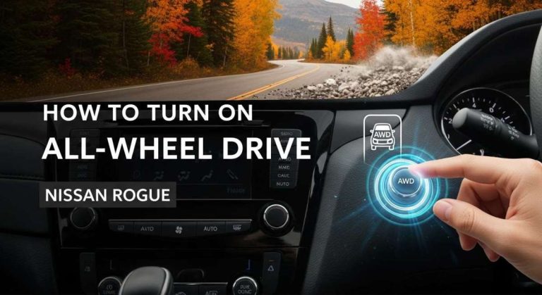 How to Turn on All Wheel Drive Nissan Rogue