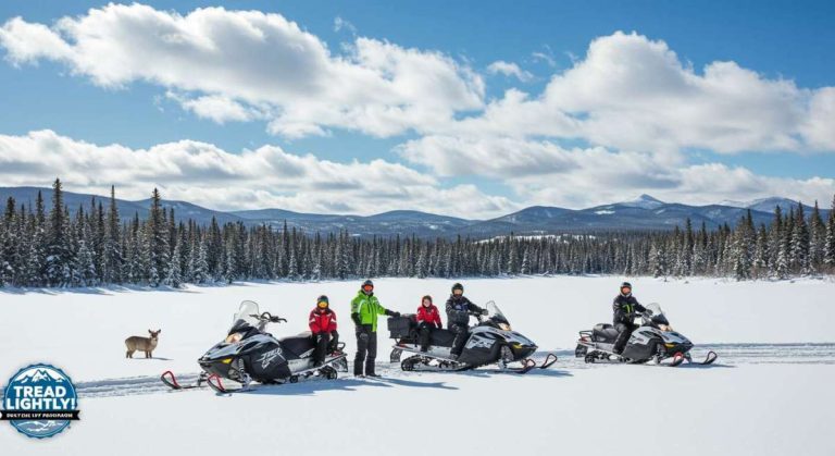 How Does the Tread Lightly Program Support Snowmobilers?