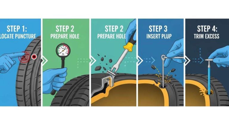 How Do You Plug a Car Tire