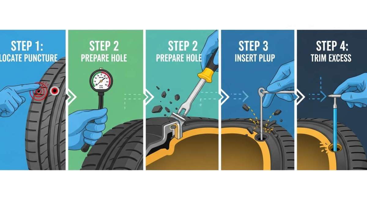 How Do You Plug a Car Tire