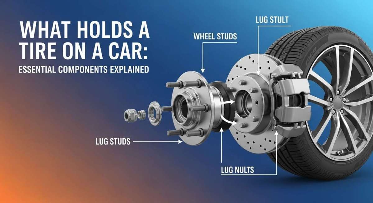 What Holds a Tire on a Car